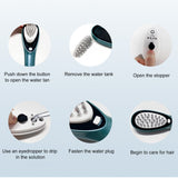 USB Hair Scalp Applicator Comb for Medicine Scalp Head Fluid Comb Essential Oil Hair Treatment Device Hair Scalp Massager Brush