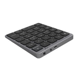 Bluetooth Numeric Keypad Protable Aluminium Alloy Wireless Keyboard Cover For Ipad Android Windows phone Mackbook Tablet