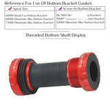 ELYON  BSA Bearing Bottom Bracket Screw Type 68/73 mm Bicycle Axis MTB Road Bike Aluminum Alloy Waterproof Crank Set Axis Parts