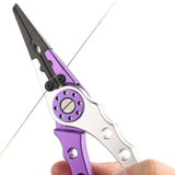Fishing Pliers Lip Gripper Set Fish Holder Fishing Scissors with Lanyards Gripper Line Cutter Scissors