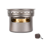 Aluminum Alloy Camping Alcohol Stoves Picnic BBQ Furnace Windproof Alcohol Stoves Outdoor Cooking Furnace Household Tea Stoves