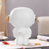 Astronaut Statues Storage Box Resin Spaceman Art Sculptures Astronaut Figurine Desktop Organizer Home Decoration