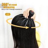 Electric Octopus Claw Scalp Massager Stress Relief Therapeutic Head Scratcher Relief Hair Stimulation Hands Free Rechargable