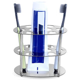 Toothbrush Holder, Stainless Steel Bathroom Toothbrush Holder with Toilet Bathroom Hand Held Handheld Sprayer
