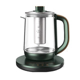 220V 1800ML Household Electric Kettle Glass Titanium Alloy Material Water Boiling Machine Dessert Tea Cooking Pot Multi Cooker