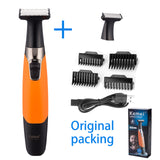 Kemei rechargeable electric shaver beard shaver electric razor body trimmer men shaving machine hair trimmer face care