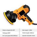 Car Polisher Car Beauty Polishing Machine Household Marble Tile Floor Repair and Polishing Rechargeable Angle Grinder Automotive