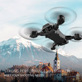 K2 New Folding Drone 4K With HD Camera Professional Aerial Photography 1080P Dual Camera Quadcopter FPV Aircraft Black Blue