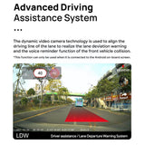 Car DVR 1080P Dashcam HD Night Vision Dash Camera Recorder Wifi USB Driving 360° DVR Car Recorder Dual-lens Rotation L8M5