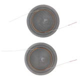 2Pcs Tweeter Voice Coil 25 Core Tetoron Transparent Replacement DIY Tweeter Dome Film for Speaker