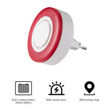 Zigbee 3.0 smart Strobe flash Siren Horn alarm Sound with 95DB big sounds to threaten thief HA1.2