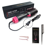 1000W Multifunctional Hair Dryer Rotating Hair Brush  Electric Ion Roller Rotate Styler Comb Styling Straightening Curling