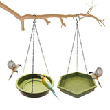 New outdoor bird feeding house gazebo hanging wild bird feeder cage outdoor container with sling bird feeder garden decoration