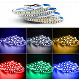 5M Led Strip 5050 SMD 120Leds/M Waterproof Flexible Led Tape 12v 2835Decoration Ribbon Led Light Led Stripe RGB+24key controller