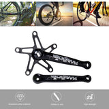 Ultralight Folding Bicycle Crankset Aluminum Alloy Bike Crank Arm 130BCD Axis Bracket Parts Folding Bicycle Parts