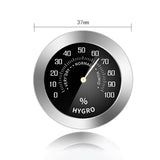 Car Thermometer Hygrometer Mini Mechanical Car Temperature Humidity Meter Indoor Refrigerator Incubator Thermometer