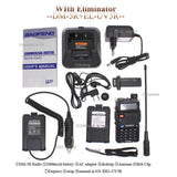 Baofeng DM-5R Walkie Taklie Digital &amp; Analog Dual Mode Portable Radio VHF/UHF Dual Band DMR 5W 128CH FM Transceiver