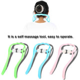 Roller Ball Self Massage Tool Shoulder Neck Back Pain Relieve Massager Self Massage Tool