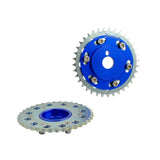 Slide Cam Gear Pulley for Nissan 200SX 240SX S13 S14 S15 Silvia SR20 SR20DET blue