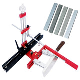 Knife Sharpener Professional Fixed Angle Sharpening Frame Whetstone High Precision Grinder Sharpening Tools W/ Sliding Rail