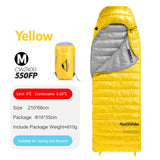 CW400 Envelope Type White Goose Down sleeping bag Winter Warm Sleeping Bags NH18C400-D Naturehik