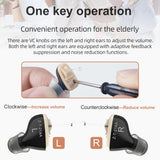 1 Pcs Hearing Aids Inner Ear Invisible Mini Sound Amplifier Digital Volume Adjustable Ears Amplify Listening Devices