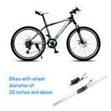64LEDs LED Wheel Lights High Resolution Bike Spoke Wheel Light Programmable Motor RGB Display Rechargeable Bike Wheel Hub Lamp