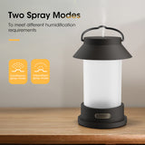 Retro Lamp Air Humidifier 3 Colors Wireless Aroma Diffuser USB Charging Fog Generator Mist Maker for Home Bedroom Difuser 400ML