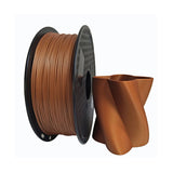 Metal PLA 1.75mm 3D Printer Filament 1Kg Spool Metal Color Gold Silver Copper Frosted Bronze Metallic PLA Printing Materials