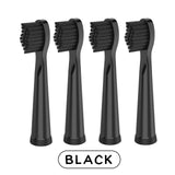 Replacement toothbrush head, Soft hair brush head, Detachable toothbrush head