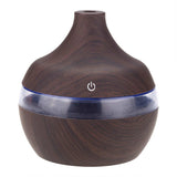 Air Humidifier 300ml Wood Grain USB Humidifier Colorful LED Night Light Mist Maker for Office Car Home Hava nemlendirici