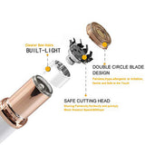 Electric Eyebrow Trimmer Makeup Painless Eye Brow Epilator Mini Shaver Razors Portable Facial Hair Remover Women depilator