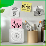 Mini Printer PeriPage A6 Pocket Thermal Printer Photo Printer Support Mobile Phone Android IOS Label Printer For Kids Gift
