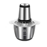 304 Stainless Steel Electric Chopper Meat Grinder 2 Speeds 2L Vegetable Grinder Mincer Food Processor Cutter Slicer Machine