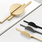 1Pc Modern Zinc Alloy Black/Golden/Gray Long Handle Cabinet Drawer kitchen Cupboard Handle Furniture Pulls Hardware Colorfast