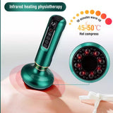 Electric Cupping Therapy Set Rechargeable Cupping Gua Sha Massager Anti Cellulite Beauty Health Body Slimming Scraping Massager