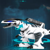 RC Intelligent Dinosaur Model Electric Remote Control Robot Mechanical War Dragon With Music&Light Functions Children Hobby Toys
