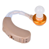 F-138 Hearing Aids Battery Powered In Ear Hearing Enhancement Device Adjustable Volume Sound Amplifier For The Elderly & Adults
