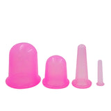 Silicone Vacuum Cupping Cans for Face Massager Massage Ventosa Suction Cup Facial Massage Cans Jars Anti Cellulite Health Care