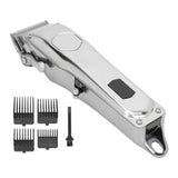 Electric Hair Trimmer Kit Low Noise Digital Hair Clipper Rechargeable for Home for Men