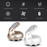 2022 New Electric Cupping Body Massager Vacuum Scrapping Therapy Machine Adjustable Powerful Suction Cupping Meridian Device