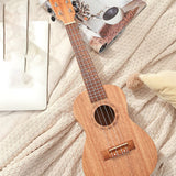23 inch Concert Ukulele 4 String Nylon String Hawaii Guitar Mahogany  Free Bag Capo String Strap Picks 21 inch Soprano Ukulele