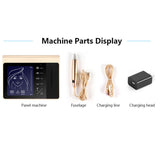 Charmer Princesse Permanent Makeup Tattoo Machine Eye Brow Lip Rotary Pen MTS PMU System With 50pcs Neeldes