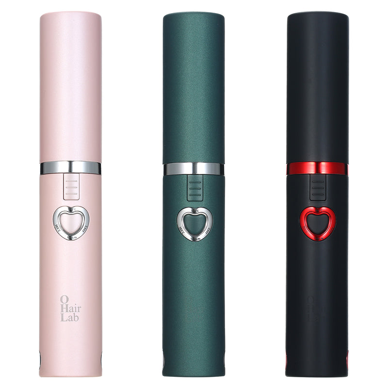 2021 New 2 in 1 Cordless Hair Straightener and Curler USB Rechargeable 3 Levels Adjustable Temps Mini Portable Hair Flat Iron