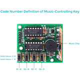 DIY Electronic 16 Music Sound Box DIY Kit Module Soldering Practice Learning Kits for Arduino