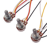 3 Band AMP EQ Preamp Circuit Bass Guitar Wiring Harness Bass Pickup Guitar Parts Accessories