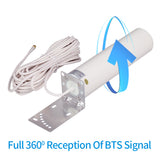 3g 4g Lte Antenna Sma Male 4g 2.4ghz Antenna 3g Booster Antenna With Cable For GSM Signal Booster Repeater Wifi Router 4g Modem
