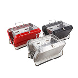 Outdoor folding portable grill small Grill Skewer Household BBQ Stove Stainless Steel Carbon grill