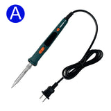 Adjustable 120W LCD Digital Soldering Gun Welding Tools with Fast Heating Ceramic Heater Temperature Electric Soldering Iron Set