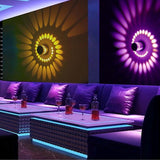 Led Wandlamp 3W Rgb Draadloze Aluminium Sconce Creative Wandlampen Voor Thuis Trap Badkamer Slaapkamer Indoor Verlichting Decor